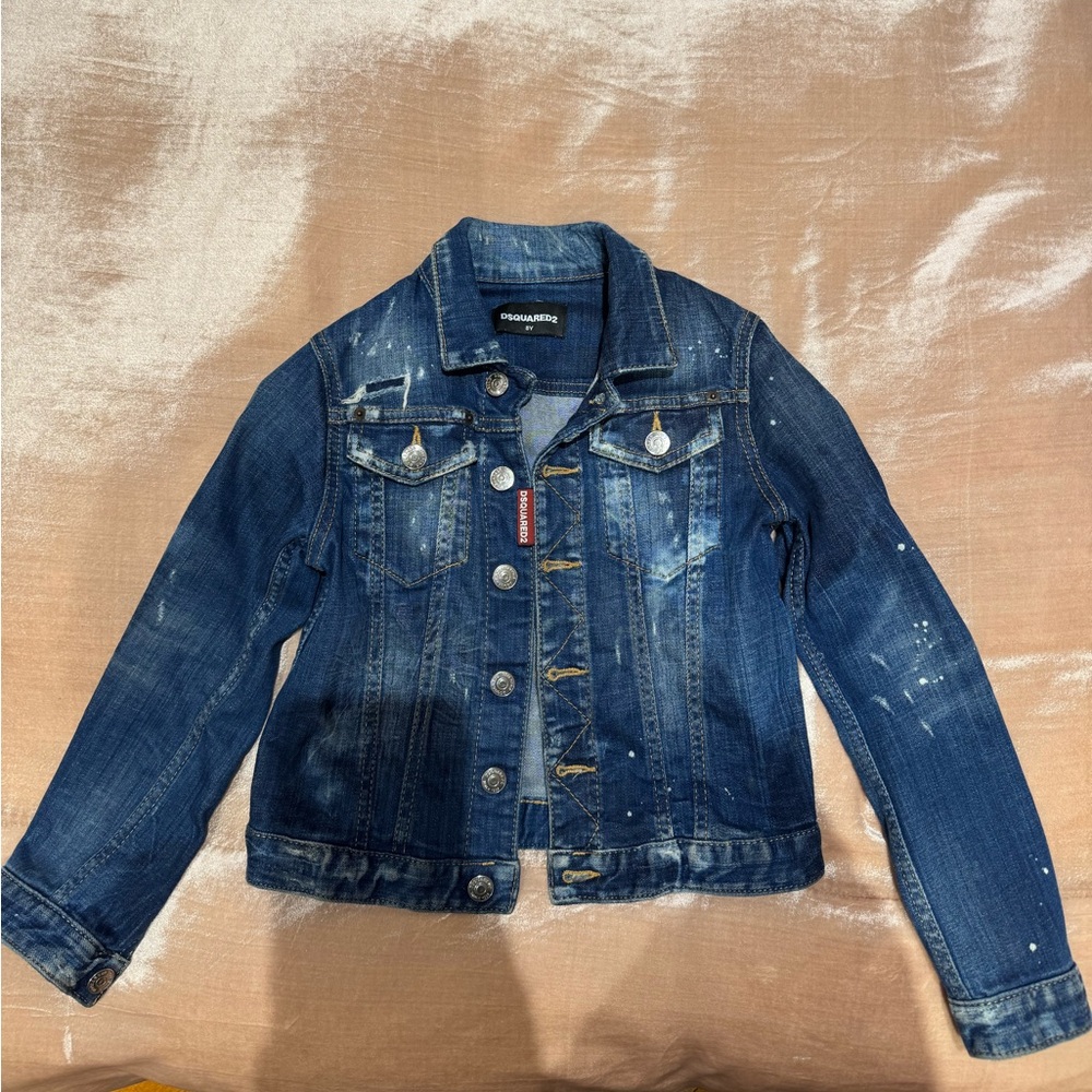 Dsquared2 kids denim jacket size 8